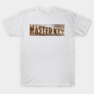 Master Key in Vintage T-Shirt